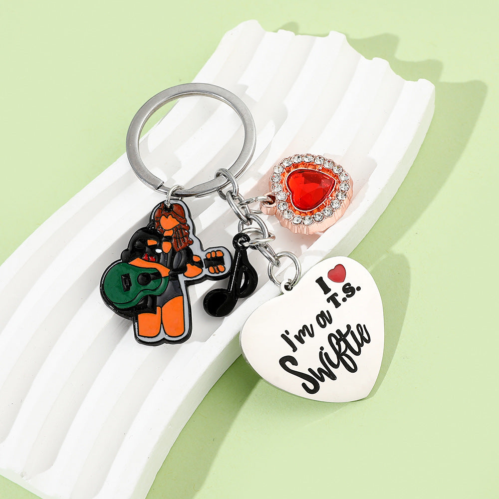 Wholesale Taylor Swift Metal Keychains